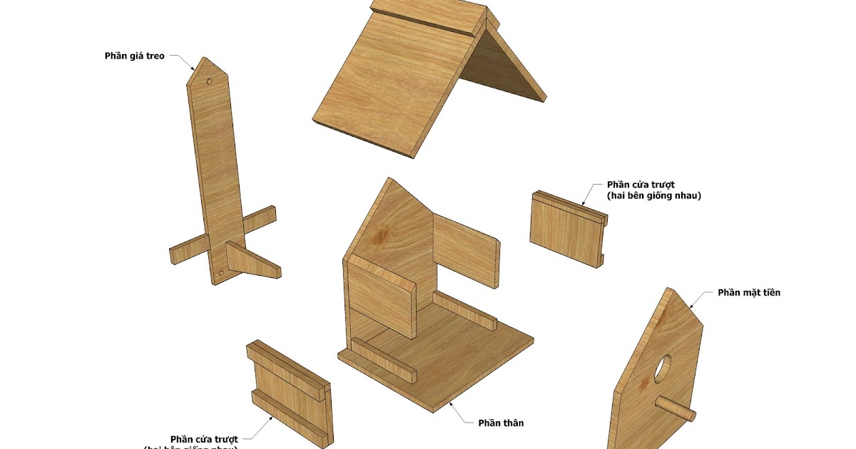 Creative project: Homemade bird house plans