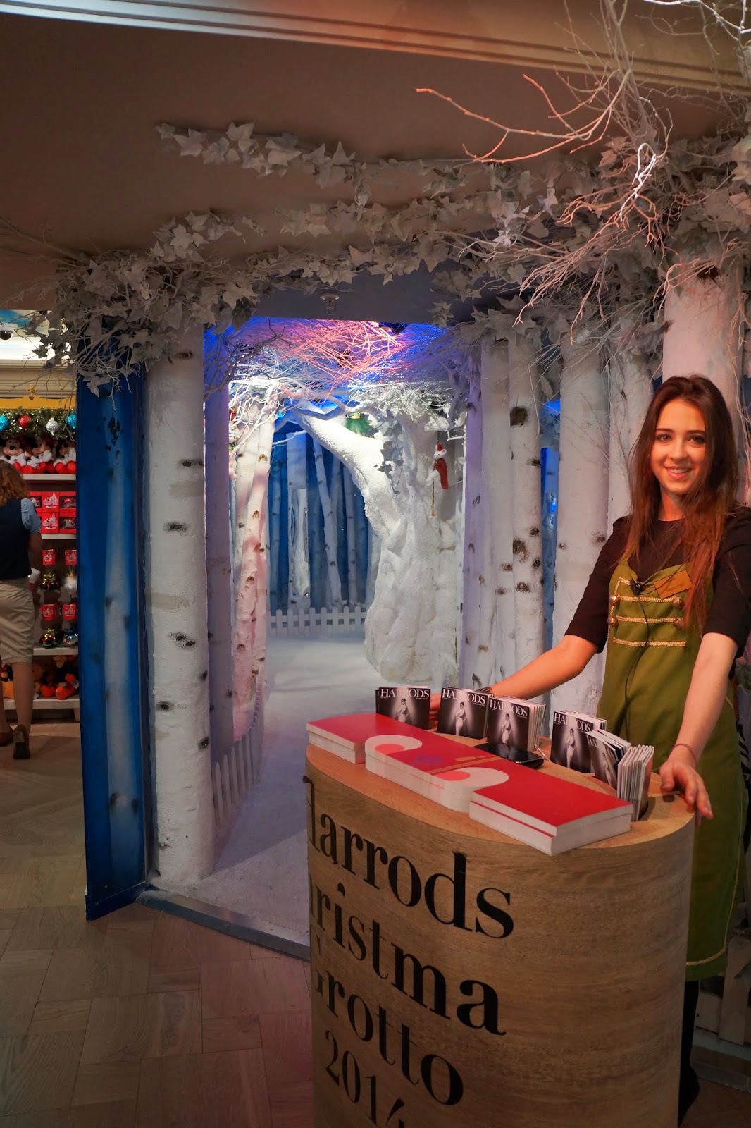 Our Harrods Christmas Grotto experience