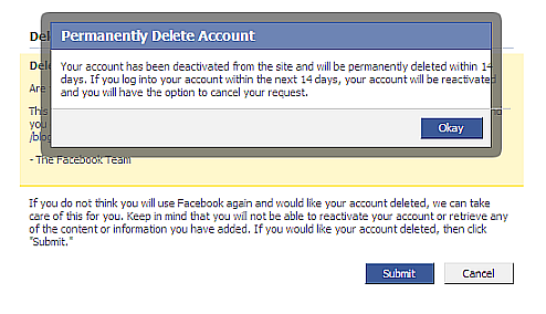 Cara Menghapus / Memblokir Akun Facebook