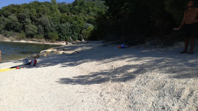 Areal da praia fluvial do México Areal da praia fluvial do México