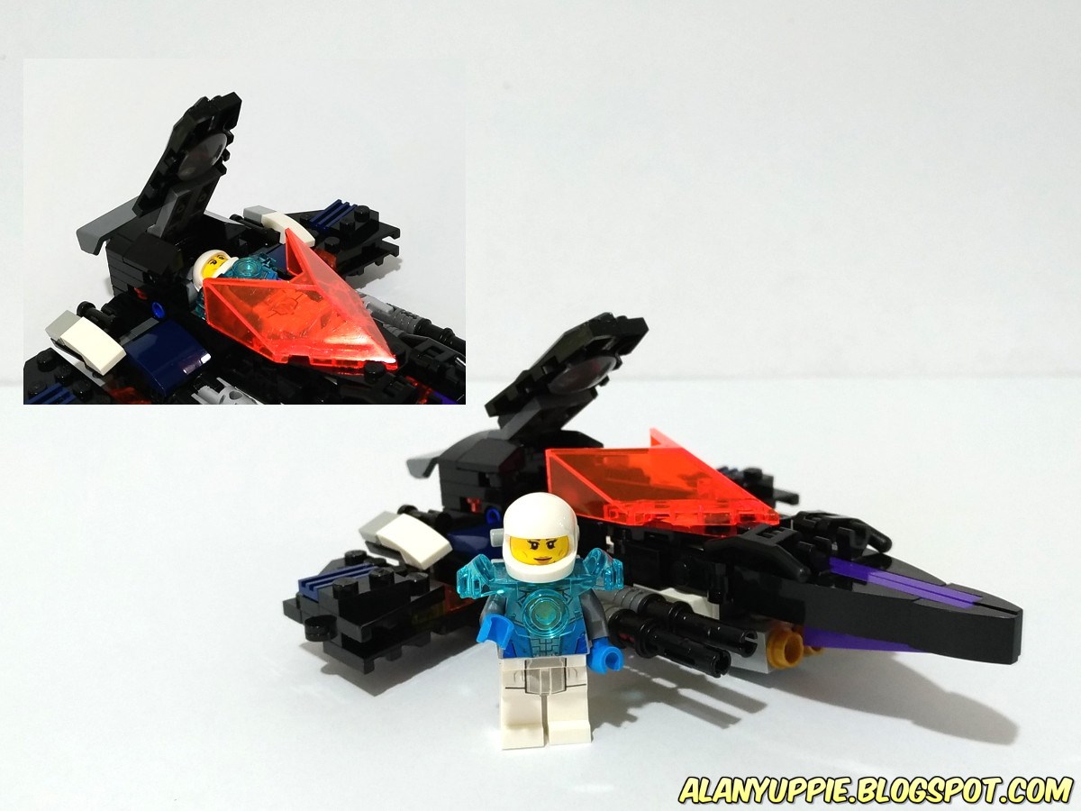 Alanyuppie's LEGO Transformers: LEGO Masterforce Overlord v2 ,Part 2 of 3:  Megajet (with Video!)