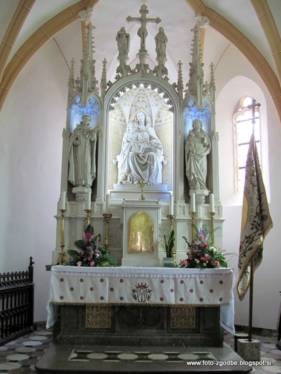 Radovljica, cerkev sv. Petra, Marijina kapela Slovenija, Gorenjska