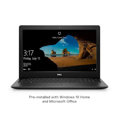Dell Vostro 3581 15.6-inch Laptop, 7th Gen Core i3-7020U/4GBRAM/1TB HDD/Windows 10 + MS Office
