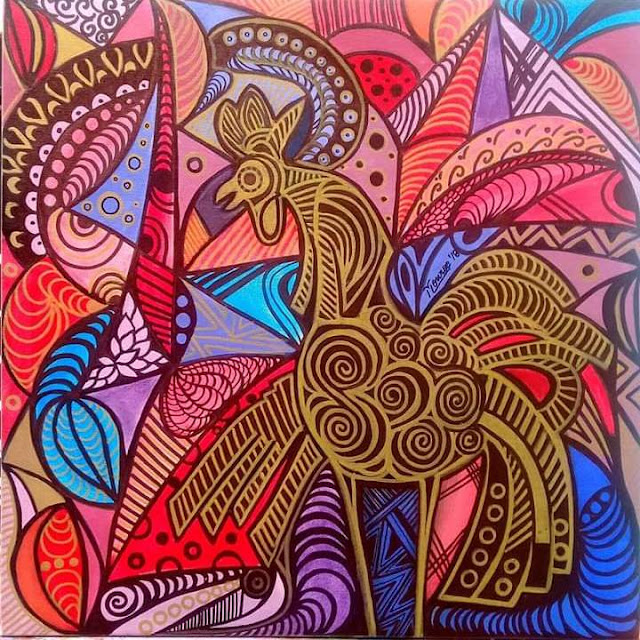 Colorful Works by the Chilean Artist Monroe