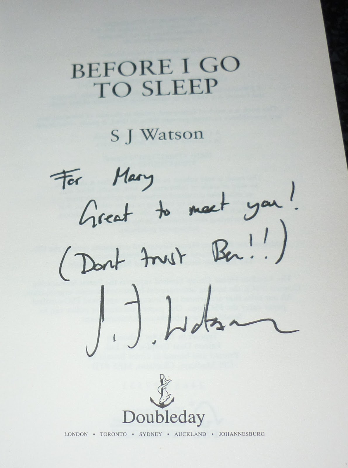 Our Book Reviews Online Before I