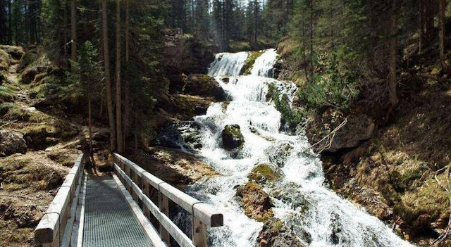 cascate di fanes cortina