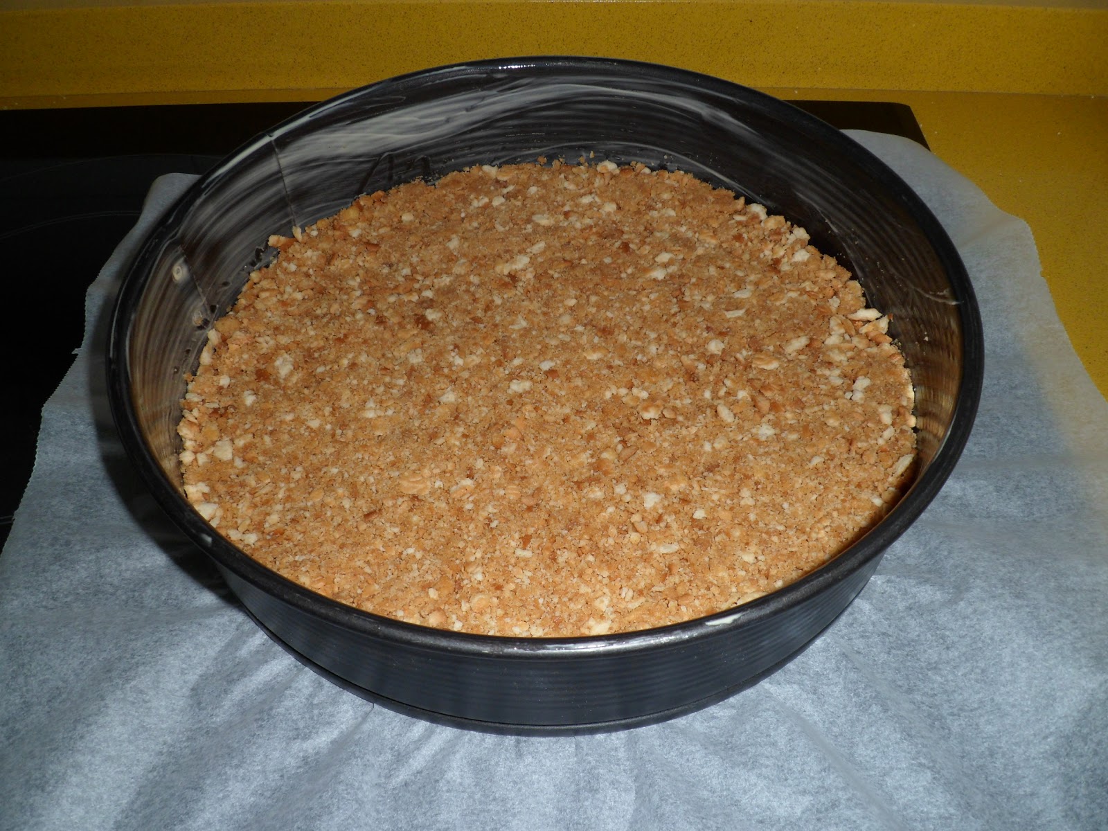 Mmm qué delicia!! BASE DE GALLETAS