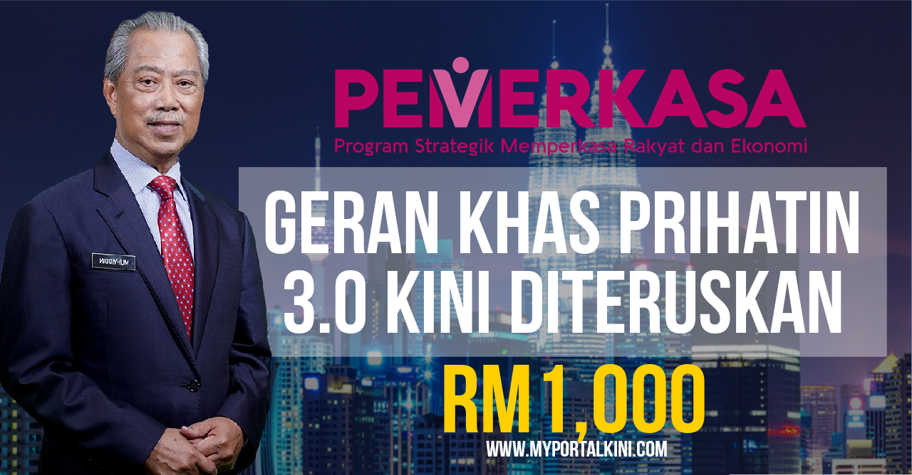 Geran khas prihatin 3.0 permohonan baru