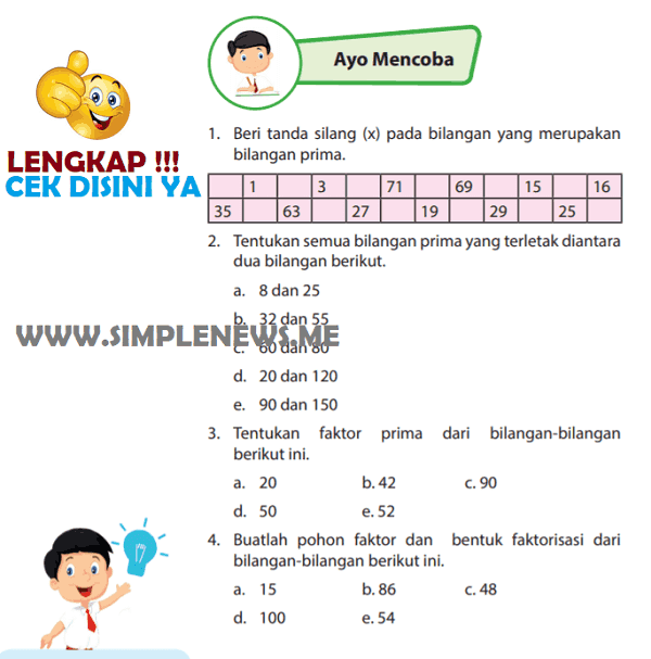 Lengkap Kunci Jawaban Halaman 60 Kelas 4 Senang Belajar Matematika Kurikulum 2013 Simple News Kunci Jawaban Lengkap Terbaru