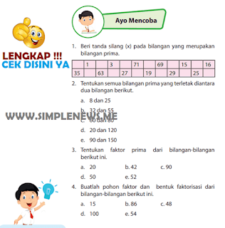 Kunci Jawaban Halaman 60 Kelas 4 Senang Belajar Matematika Kurikulum 2013 www.simplenews.me