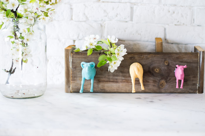 Estantería con compartimentos diy