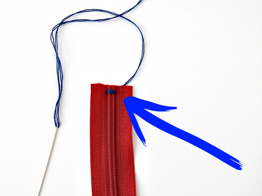 How To Sew A Zipper Tab AppleGreen Cottage