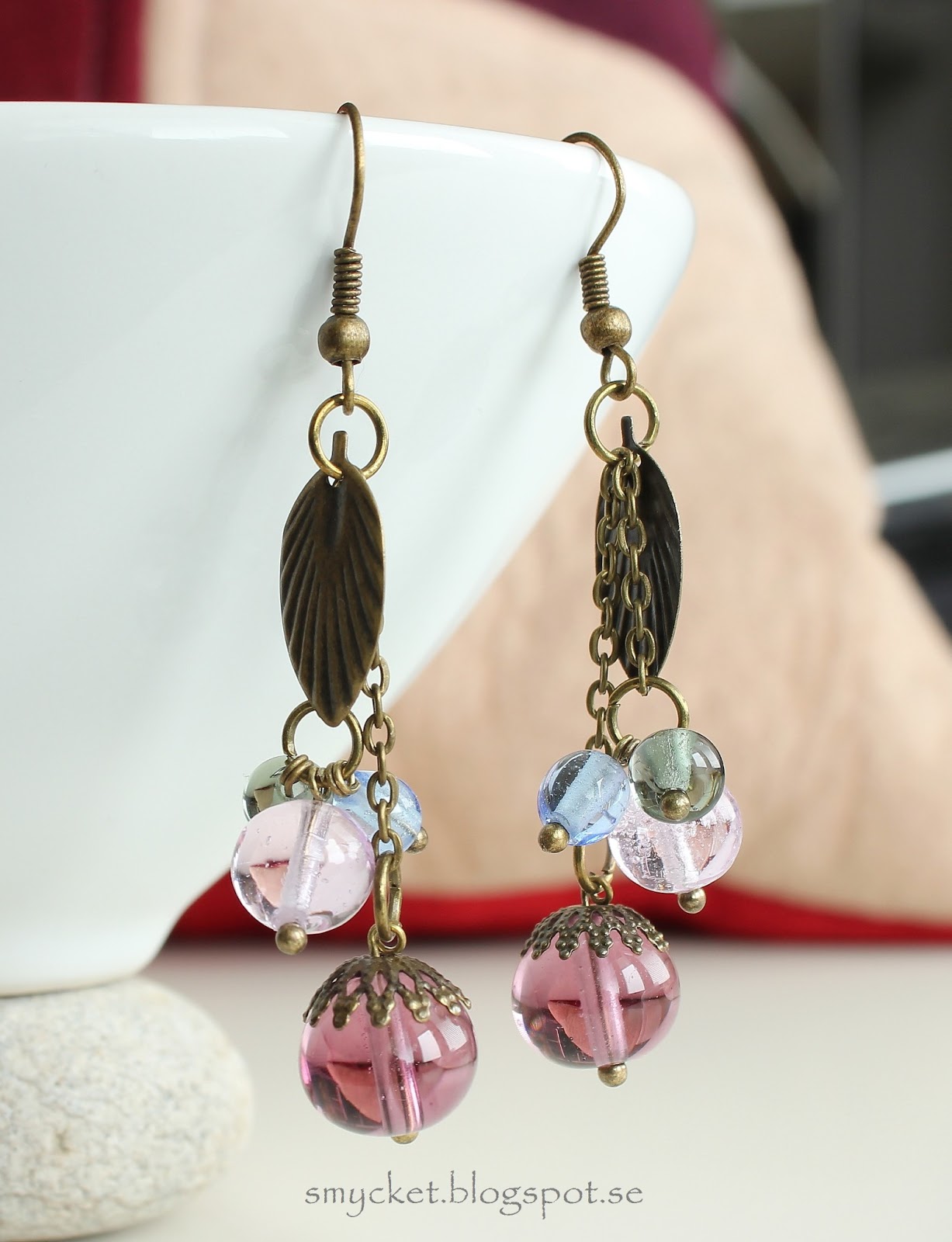 Smycket Murano glass earrings