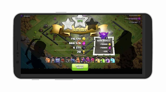 Trik Mudah Menemukan Base Mati Di Clash Of Clans