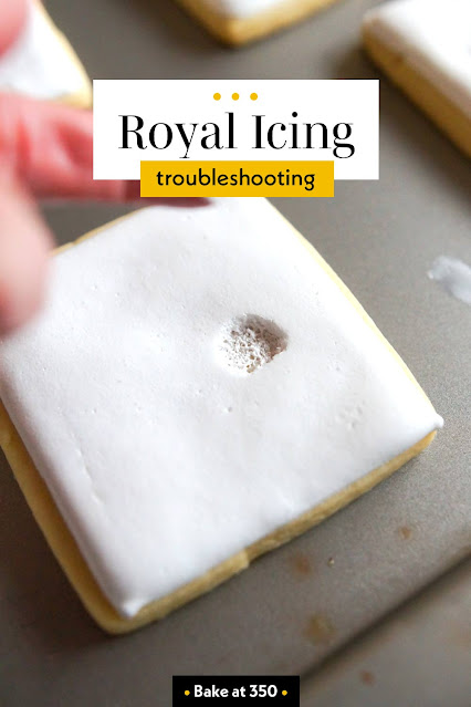 Royal Icing and Cookie Decorating Troubleshooting