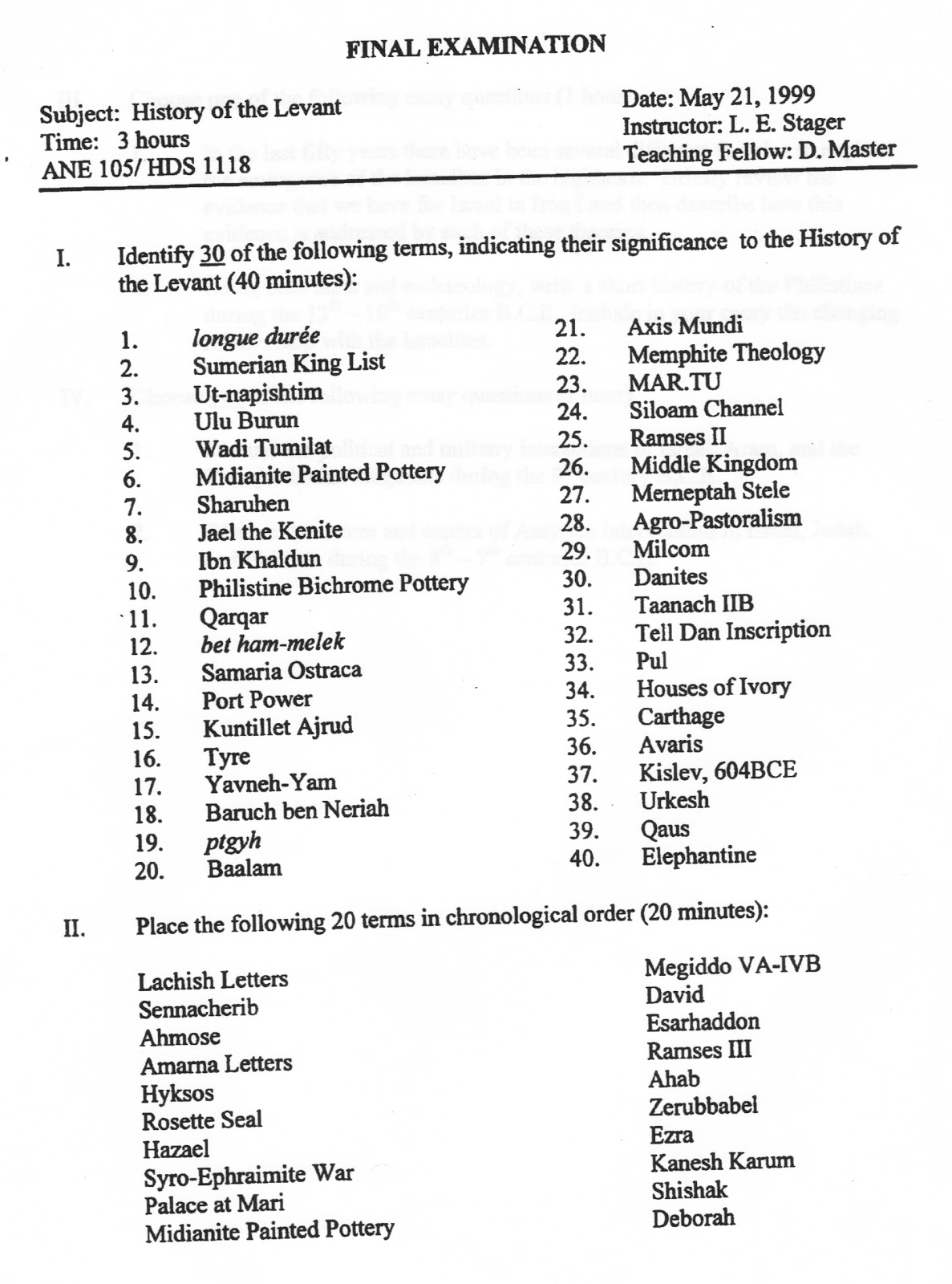 Debunking Christianity Test Your Knowledge on a Harvard Final Ancient