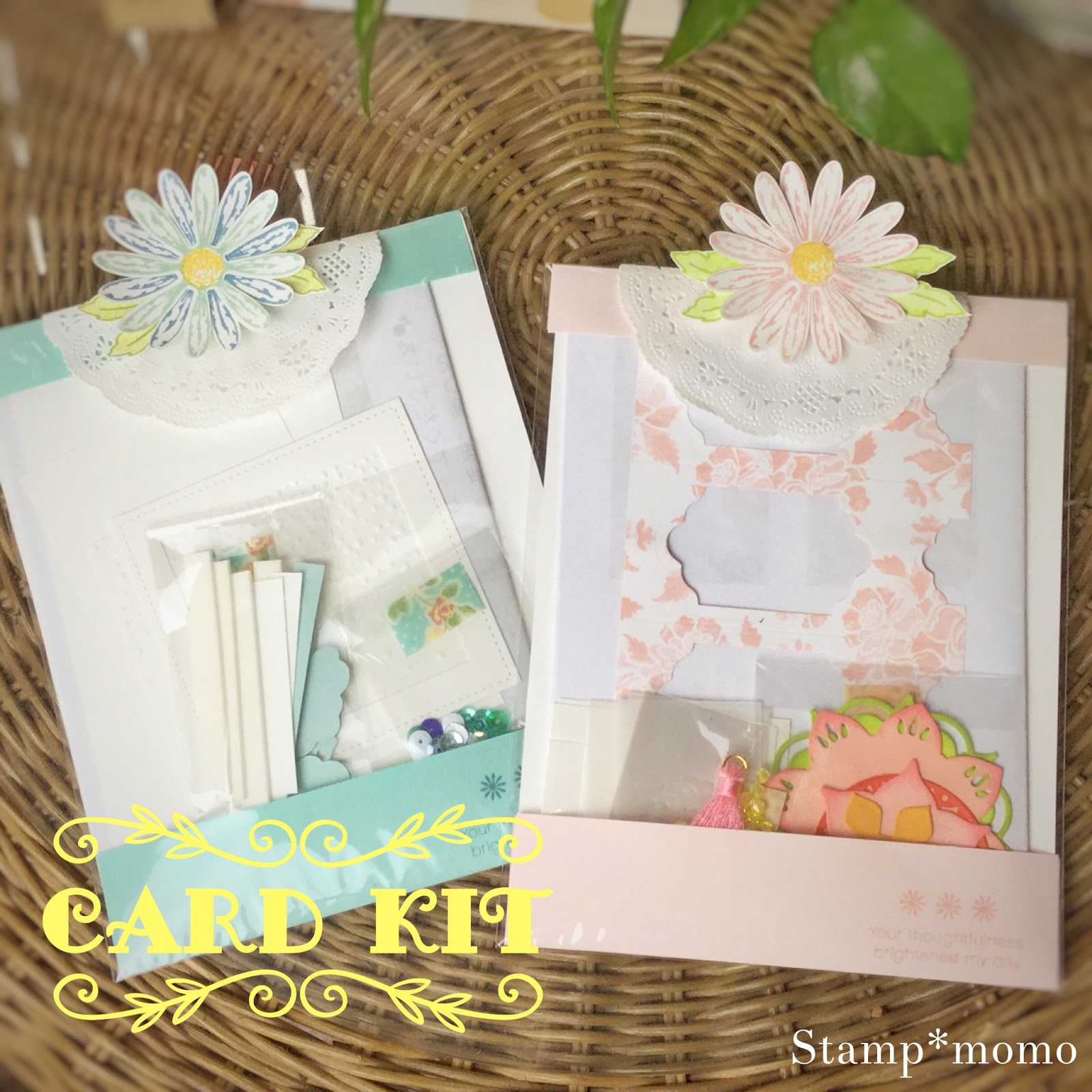 Stamp*momo BLOG〜 デイジーのスタンプセットで秋色カード☆