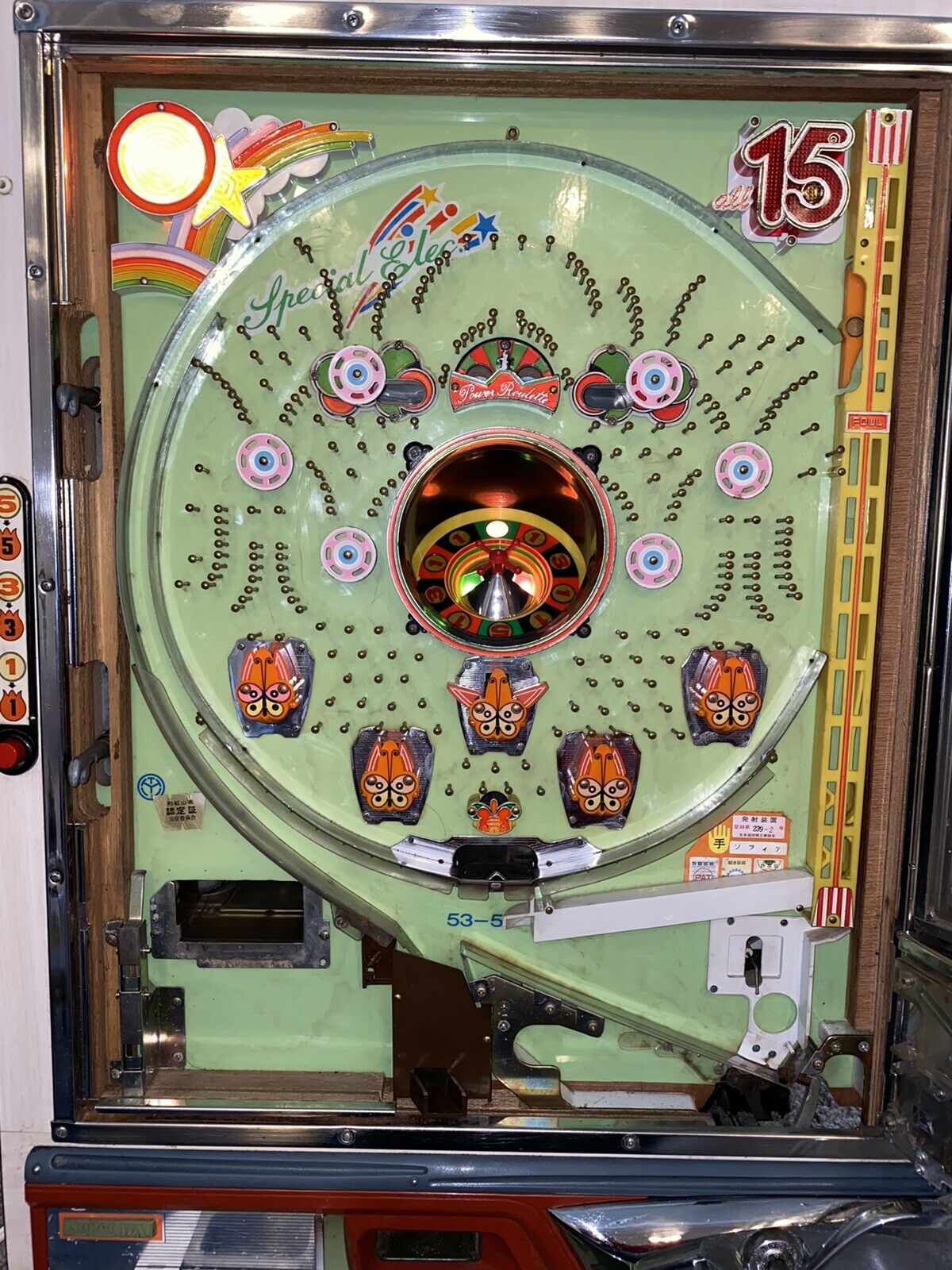 so I bought a pinball machine transitional electric pachinko machines