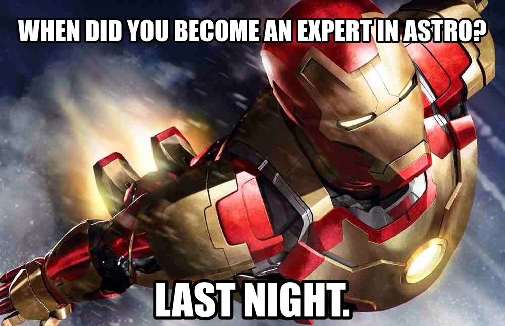 When Did You Become An Expert In Thermonuclear Astrophysics