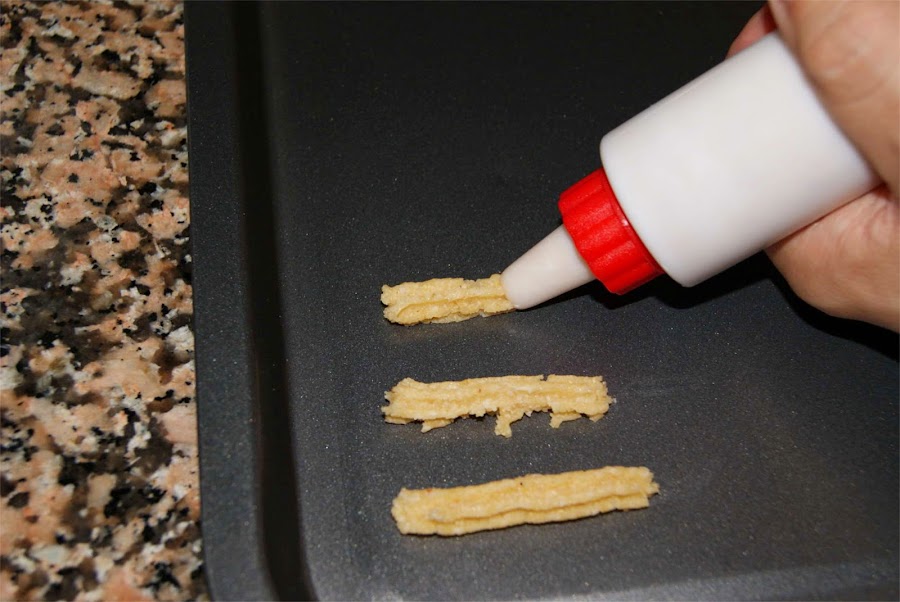 Churros de queso paso 3