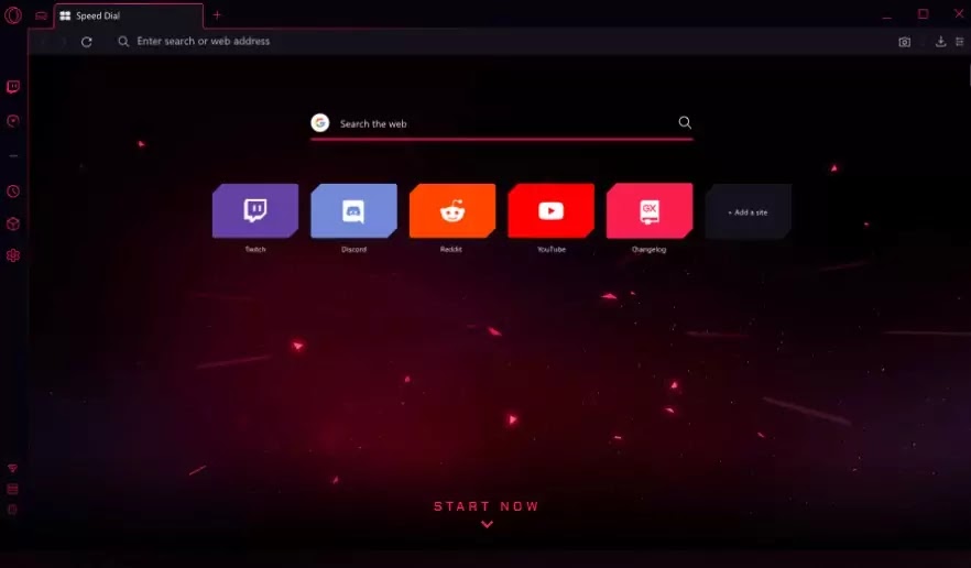 The First Gaming Browser