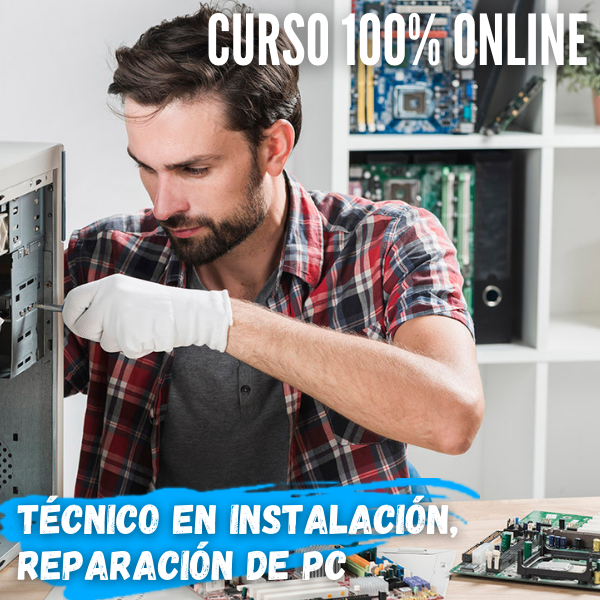 Curso reparación de computadores y laptops online