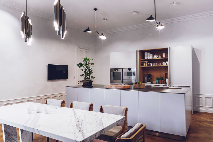 Décor: A Stunning 19th Century Swedish Apartment in Strandvägen, Stockholm