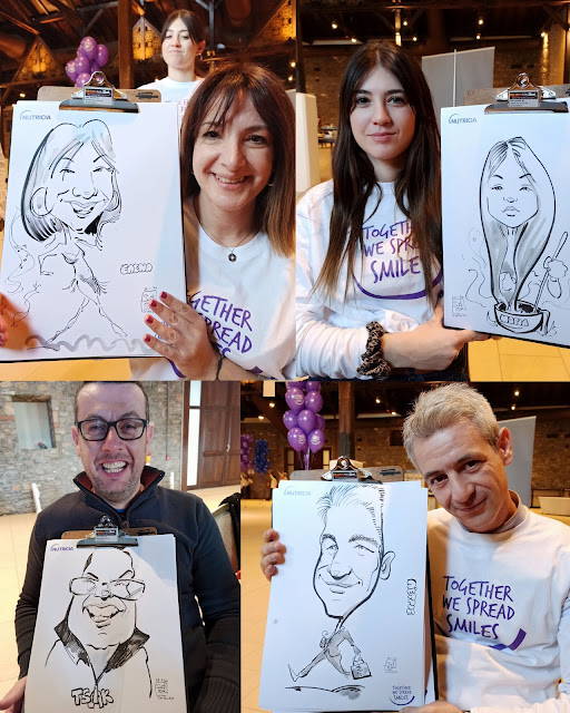 live caricatures events, Εκδηλώσεις καρικατούρας, corporate events , Ζωντανά καρικατούρες σε εταιρικές εκδηλώσεις, συνέδρια, εκθέσεις, επιχειρηματικές εκδηλώσεις.