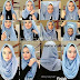 Tutorial Hijab Pashmina Bahan Velvet