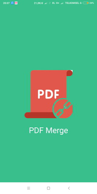 cara menggabungkan file pdf menggunakan pdf merge di android