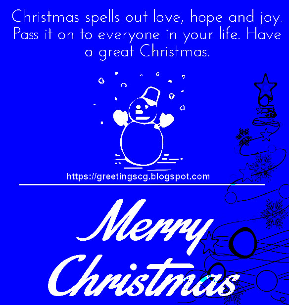 &gt;CHRISTMAS QUOTES, CHRISTMAS WISHES &amp; XMAS GREETINGS MESSAGES | Greetingscg