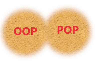 Difference Between OOP and POP (comparison  chart).