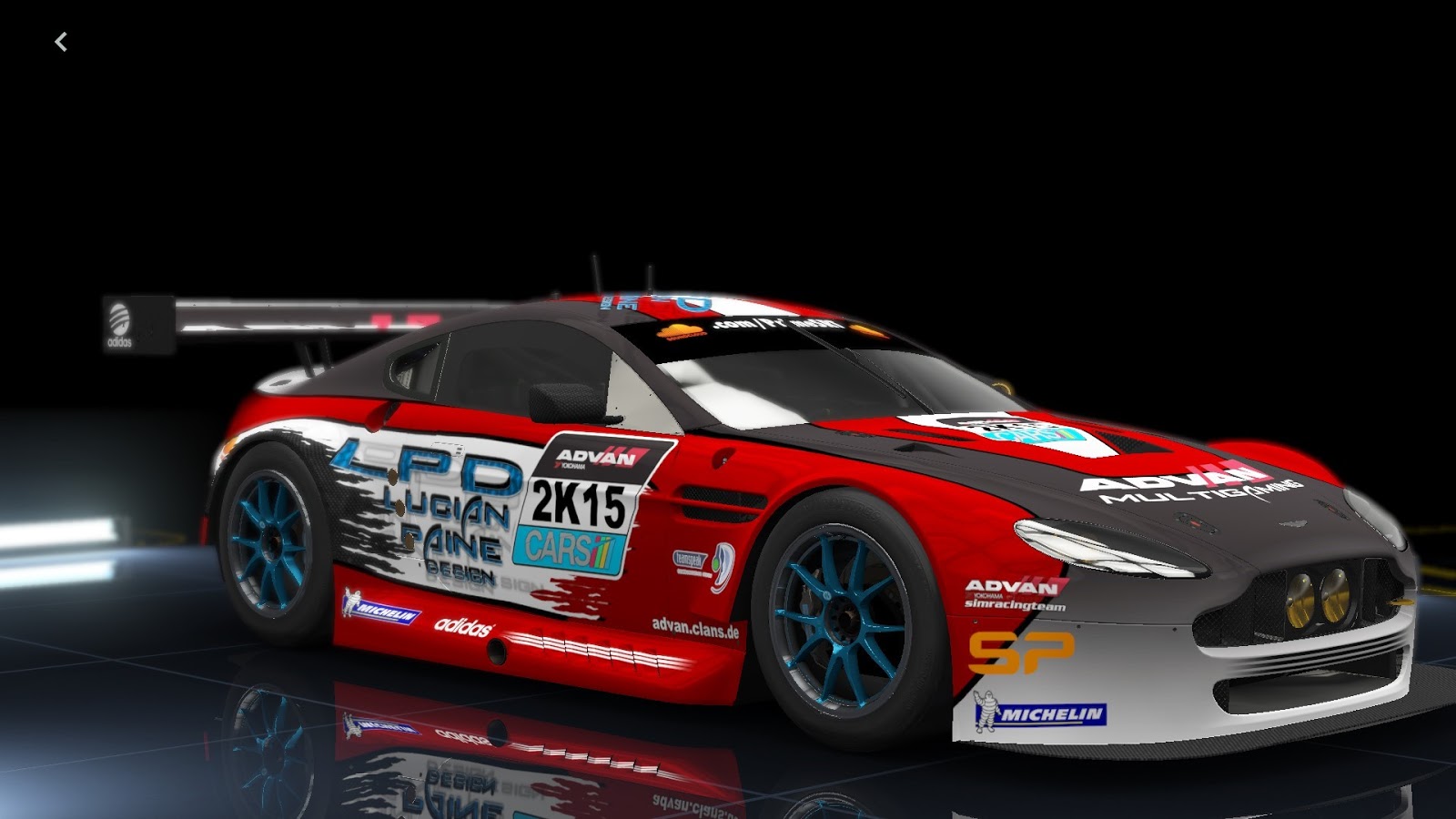 Skins - ADVAN | Racing Aston Martin Vantage V8 GTE | RaceDepartment