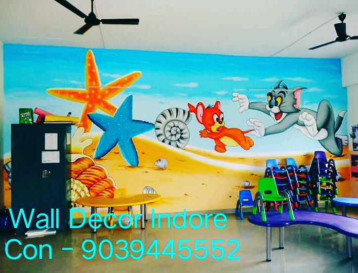 Play School Wall Painting Nursery School Wall Painting Artist