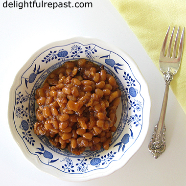Baked Beans from Scratch - Instant Pot or Classic / www.delightfulrepast.com