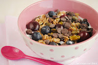 Muesli con frutos rojos