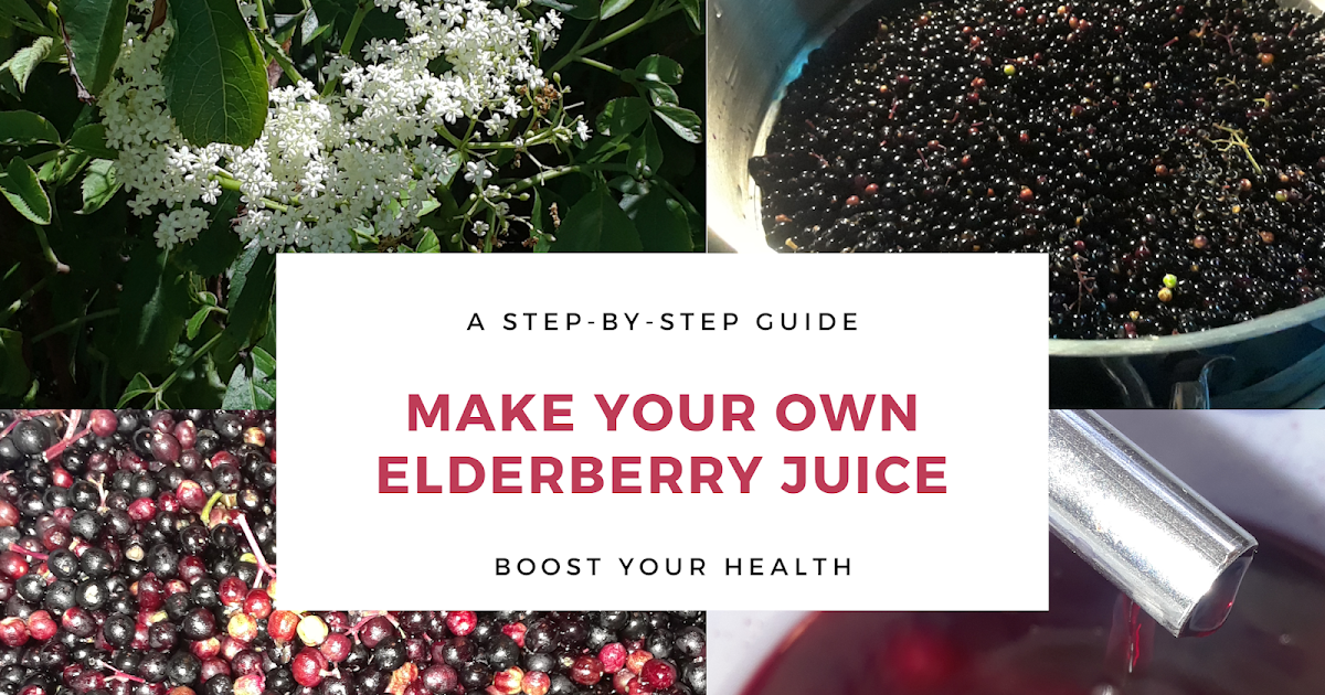 How To Make Elderberry Juice
