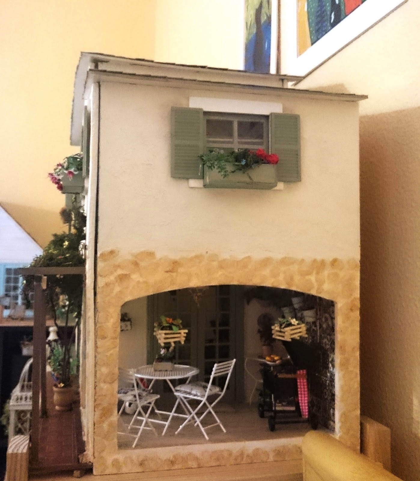 Mi rincón miniaturil: Mi casa bohemia terminada/ My bohemian house finished