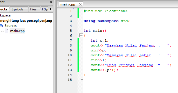 10 Contoh algoritma program menggunakan C++