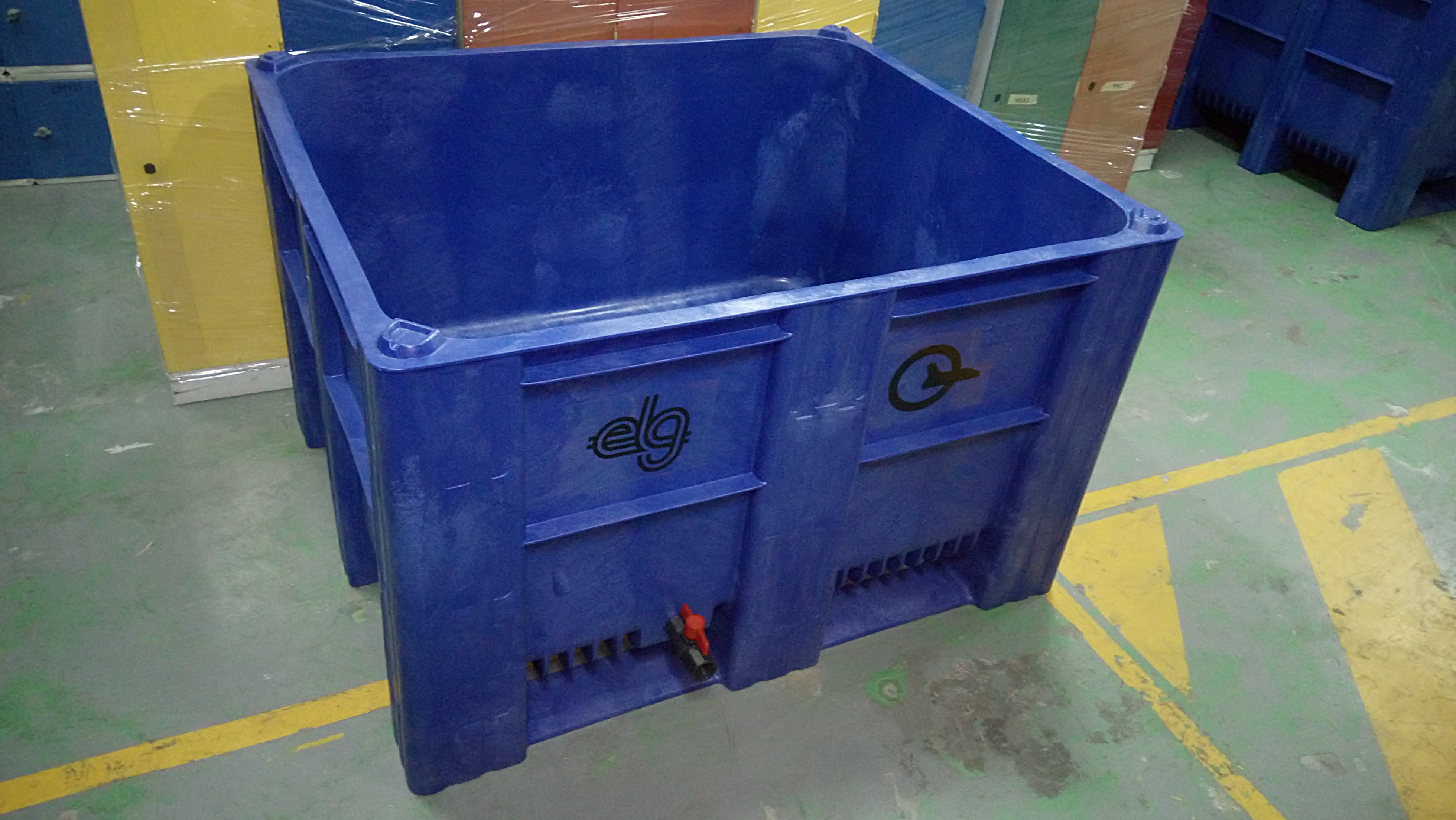 Plastic 2 go Indonesia: Box container 500 liter