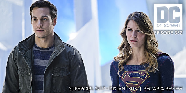 Mon El and Kara confront Teri hatcher