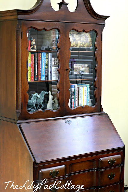 A wooden cabinet