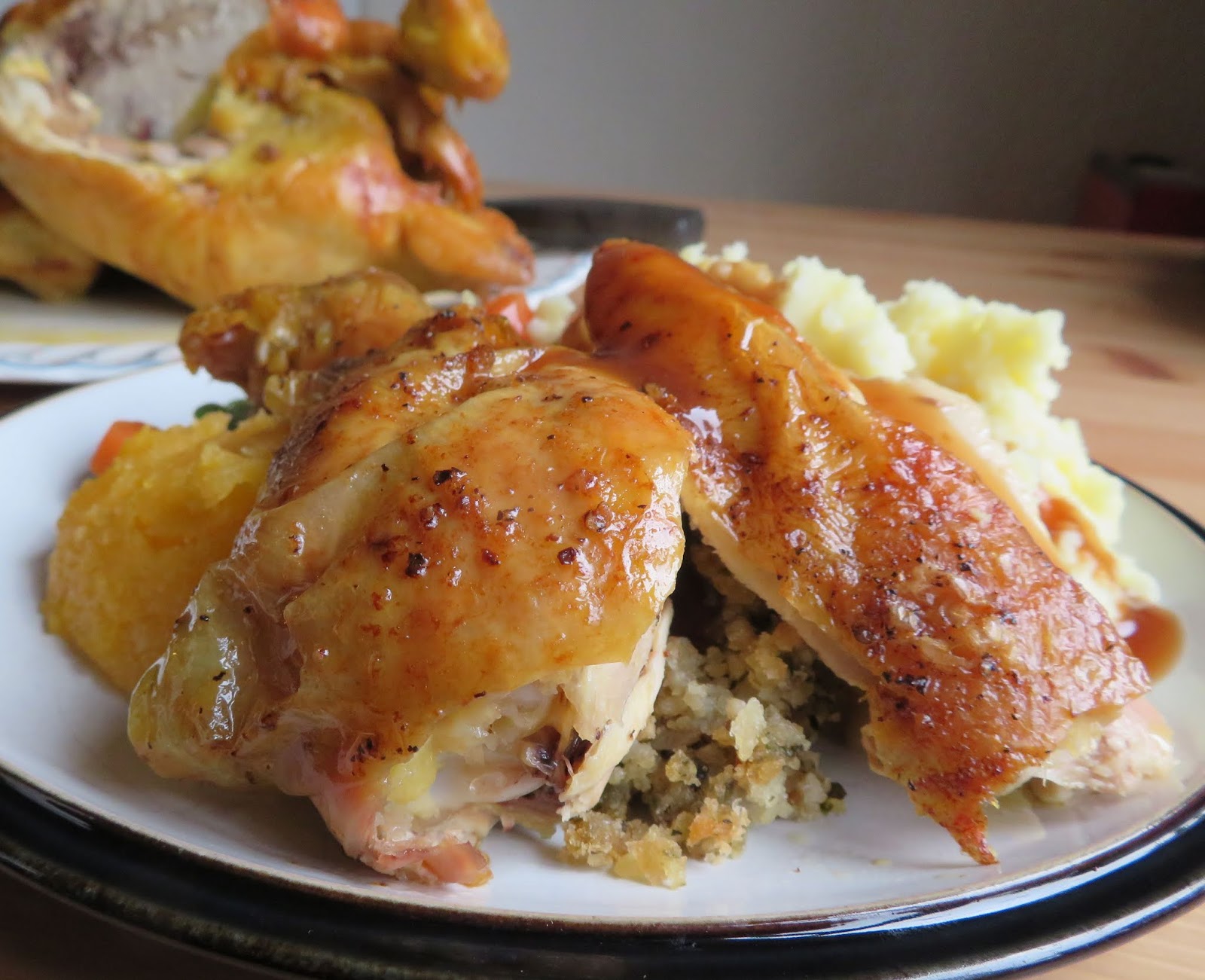 Classic Roast Chicken & Gravy | The English Kitchen