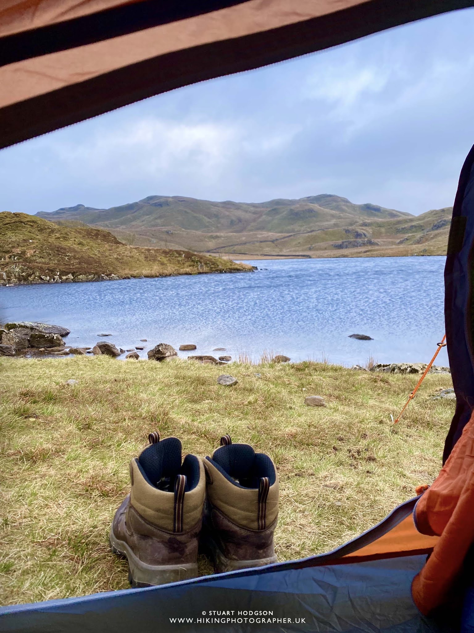 Wild camping Lake District best spot Angle Tarn