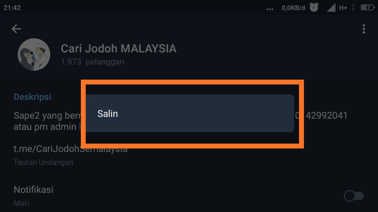 cara copy url telegram