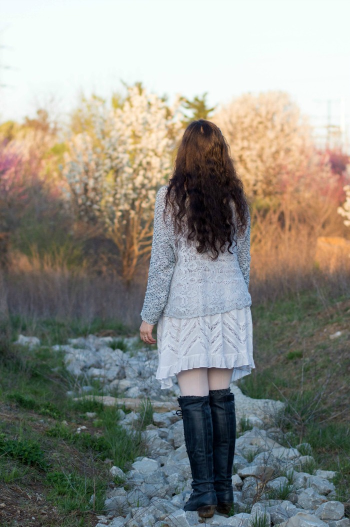 free people lace back sweater how to layer the free people voile and lace trapeze slip