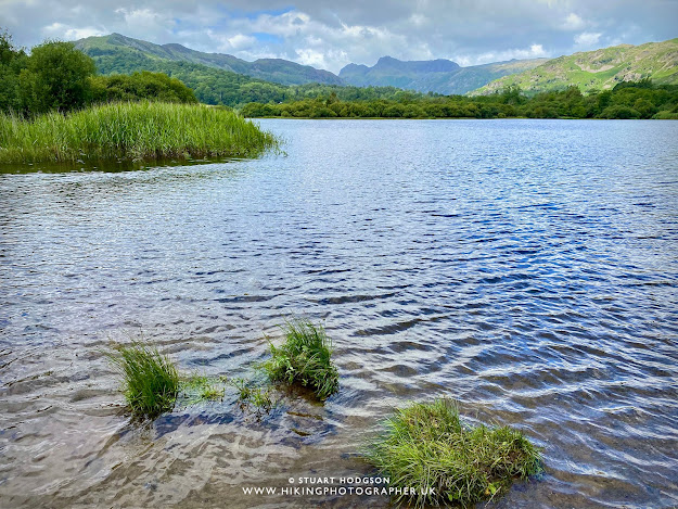 Loughrigg Tarn walk Elterwater Skelwith Bridge Ambleside map route