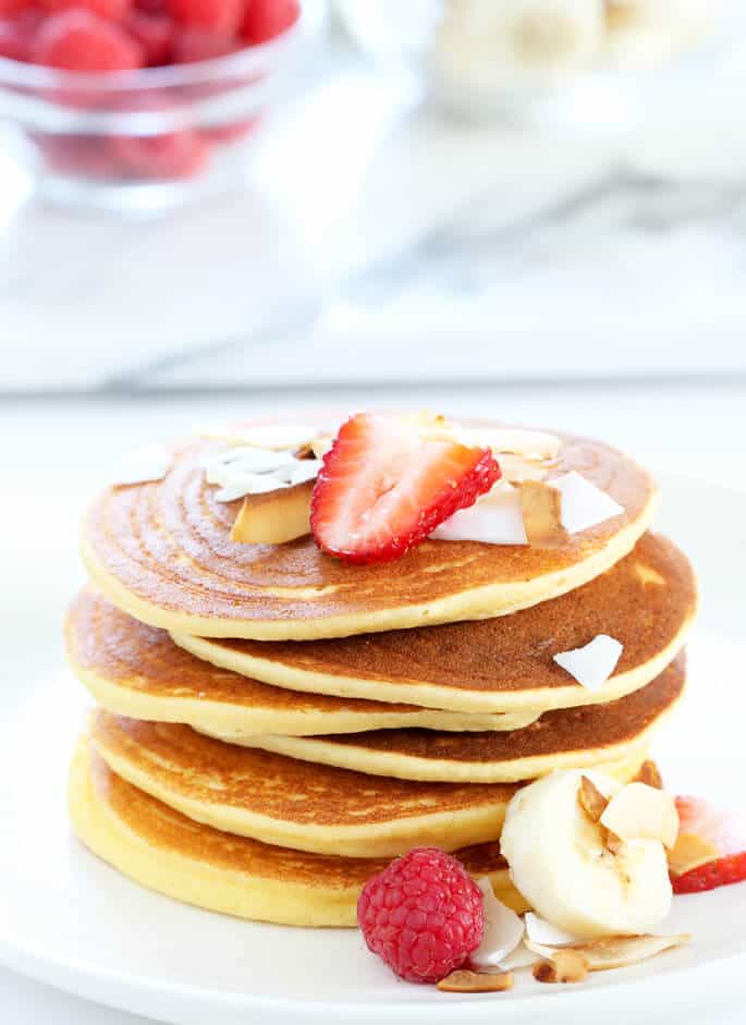 Fluffy Coconut Flour Pancakes #pancakes #coconut #cake #dessert #recipes Fluffy Coconut Flour Pancakes #pancakes #coconut #cake #dessert #recipes