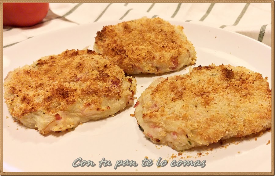 Tortitas de patatas con bacon