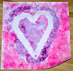 valentine craft projects valentines easy paper canvas project viola pretty